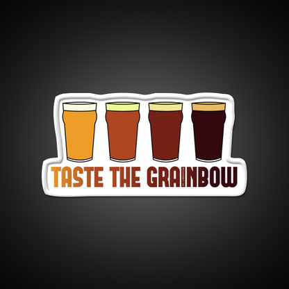 Taste The Grainbow Beer Bar Decor Led Neon Sign Rgb Color - LED neon sign view 11
