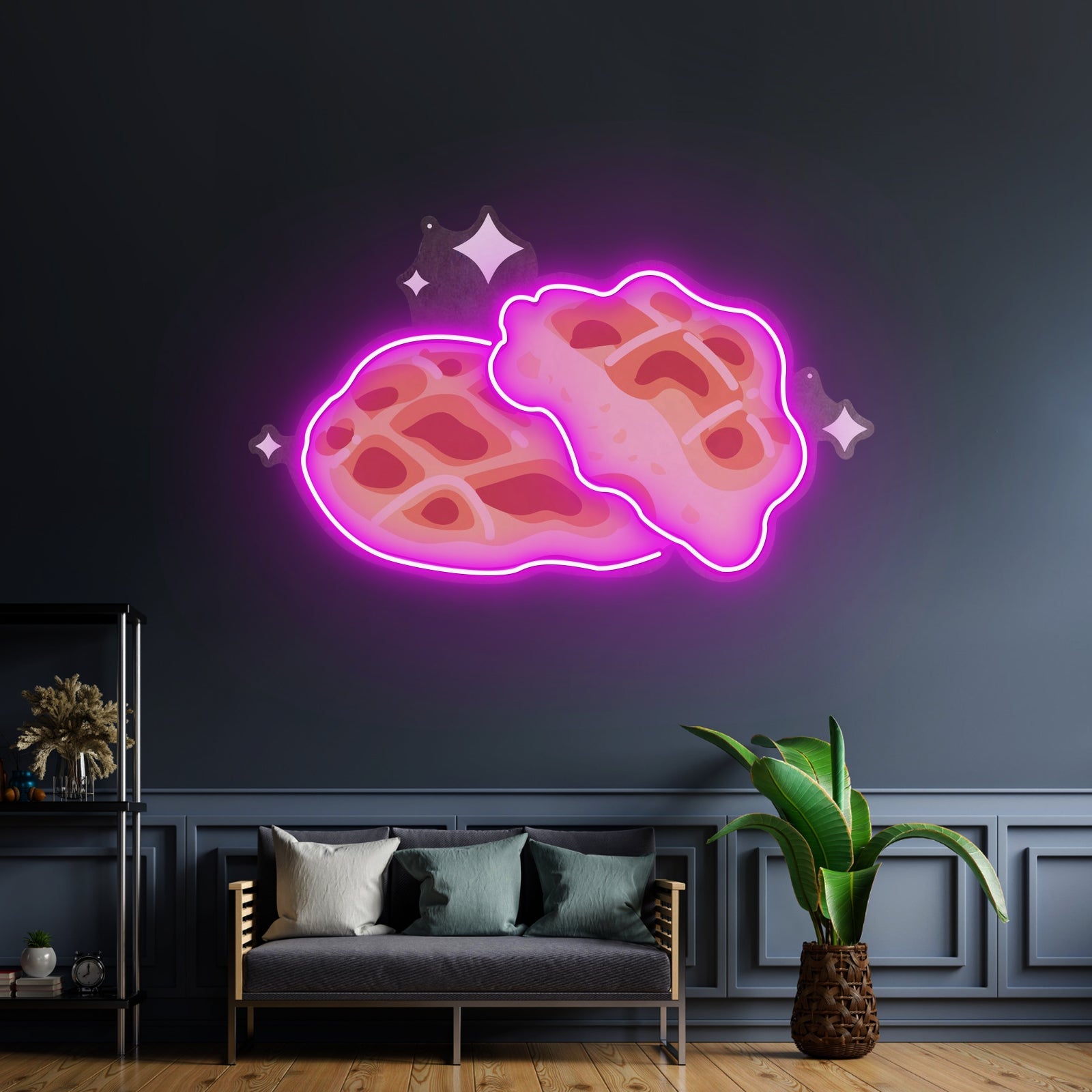 Tasty Waffle Breakfast Led Neon Sign Light Custom Led Signs - Shineneon