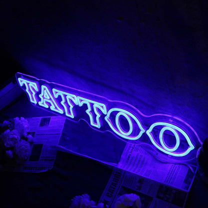 Tatto Blue Custom Led Neon Sign | Shineneon
