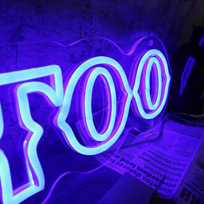 Tatto Blue Custom Led Neon Sign | Shineneon