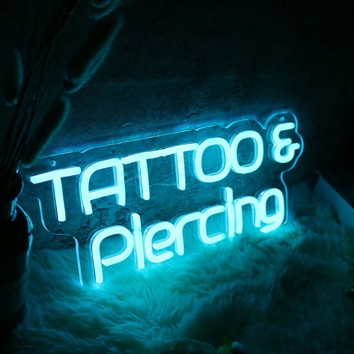 Tattoo And Piercing Blue Neon Led Sign - Shineneon