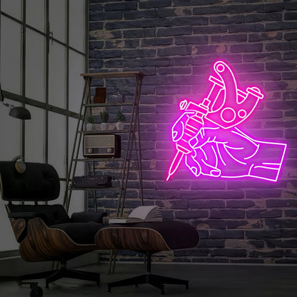 Tattoo Artist Illuminate Your Space With Neon Artistry | Shineneon