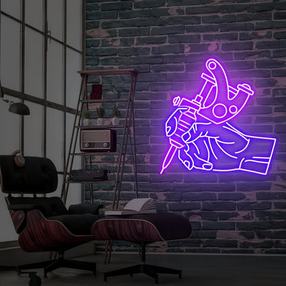 Tattoo Artist Illuminate Your Space With Neon Artistry | Shineneon