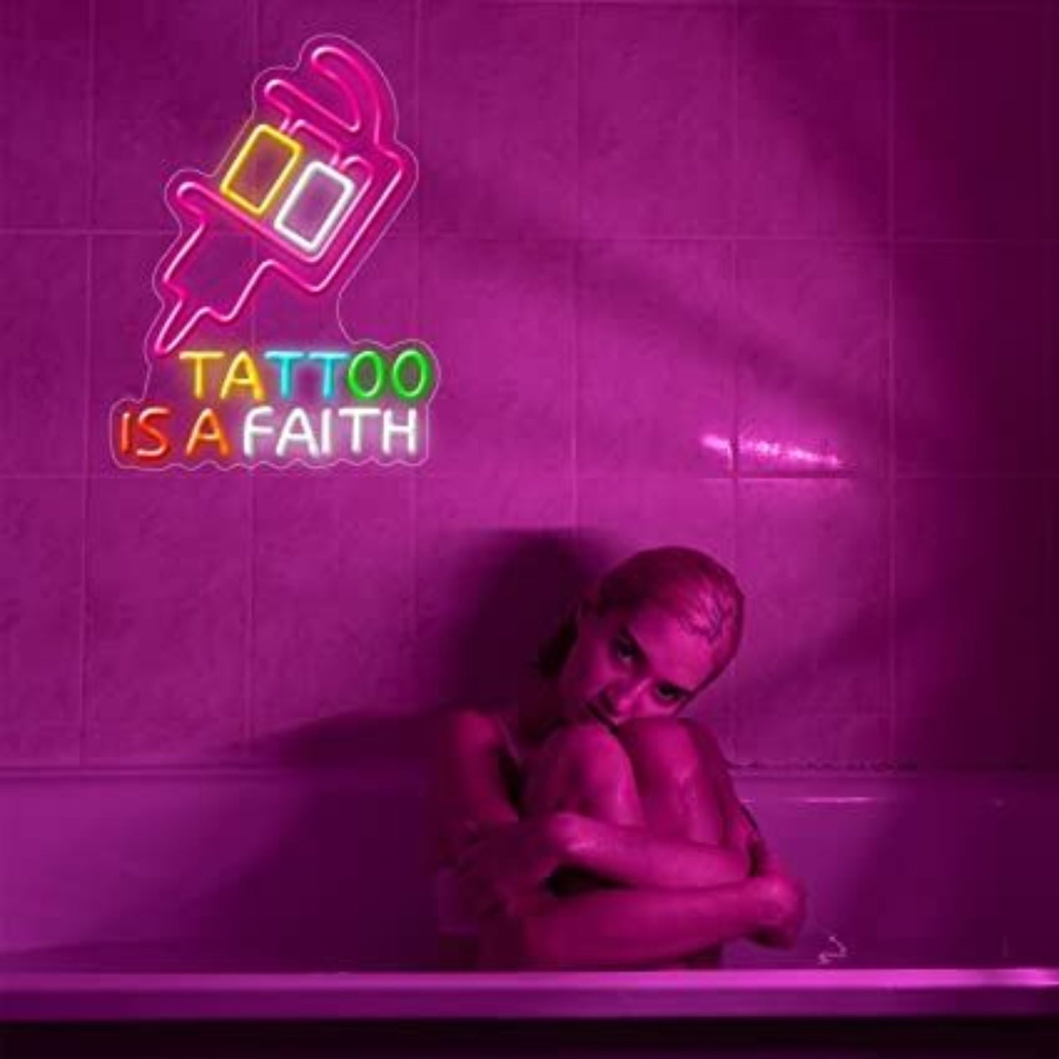 Tattoo Led Light Led Neon Sign With Remote Control For Business | Shineneon
