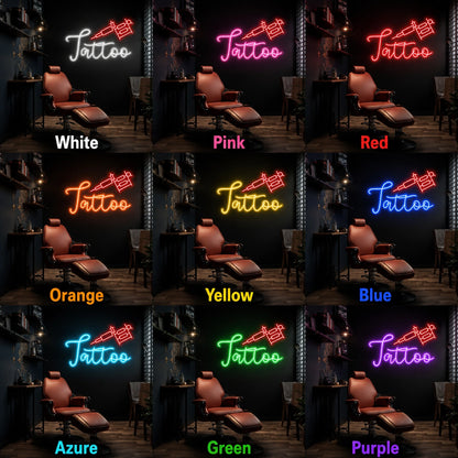 Tattoo LED Neon Sign - 05 Color Grid
