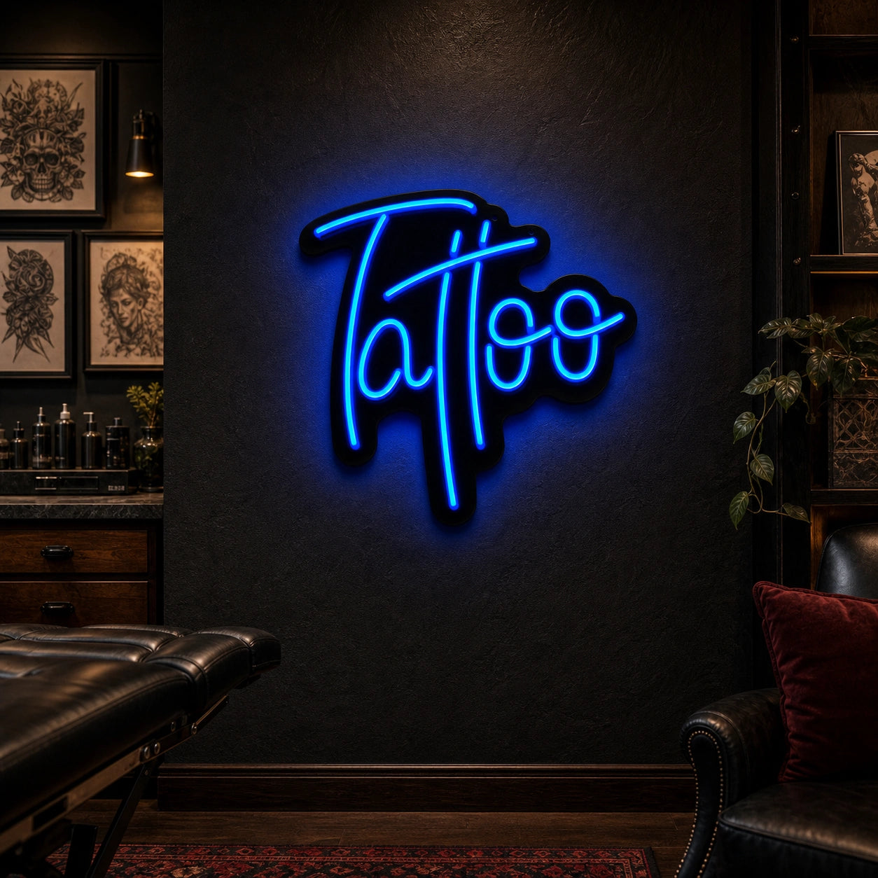 Tattoo LED Neon Sign Garage Man Cave Neon Sign high-converting product image