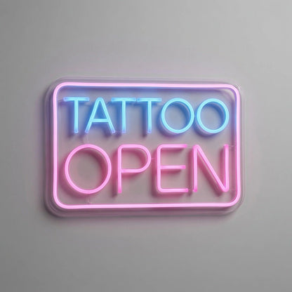 Tattoo Open LED Neon Sign - Shineneon