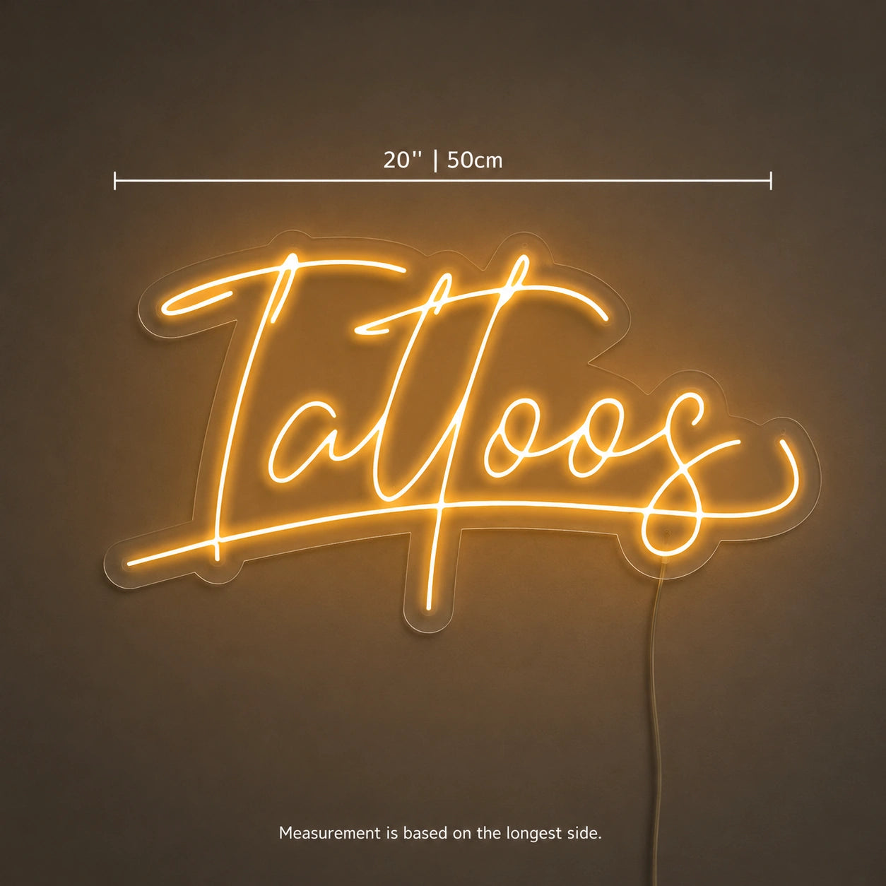 Tattoo Parlor Wall Neon Sign LED Neon Sign size image