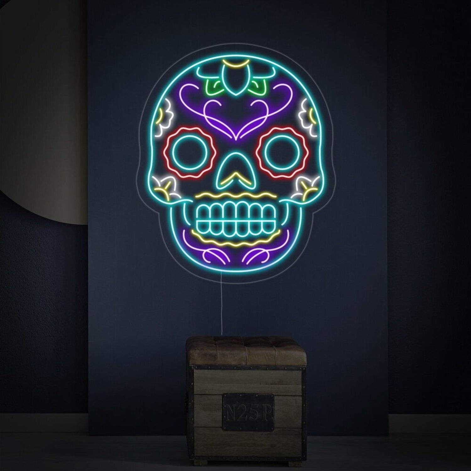 Tattoo Skull Led Neon Sign | Shineneon