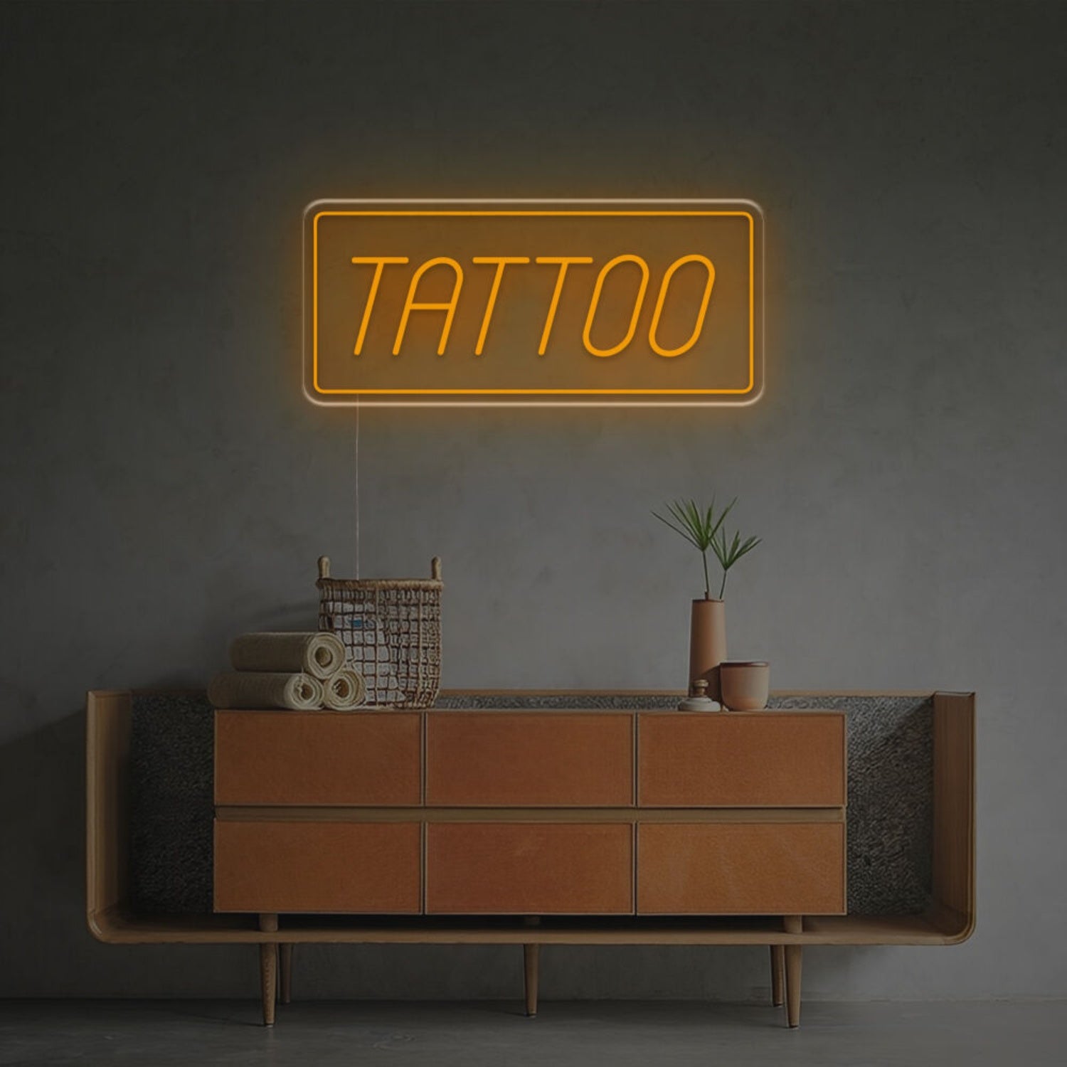 Tattoo Studio Bar And Game Room With The Tattoo | Shineneon
