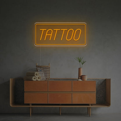 Tattoo Studio Bar And Game Room With The Tattoo | Shineneon