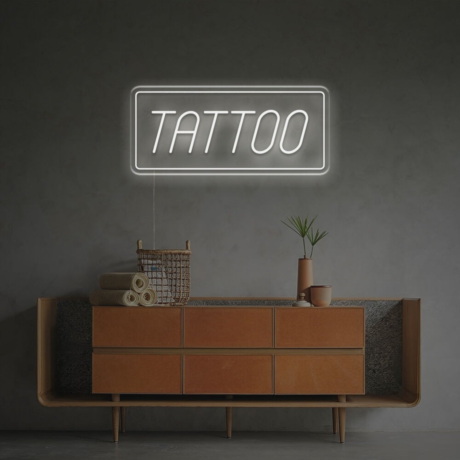 Tattoo Studio Bar And Game Room With The Tattoo | Shineneon
