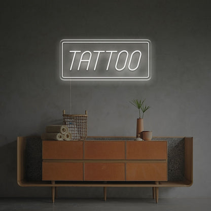 Tattoo Studio Bar And Game Room With The Tattoo | Shineneon