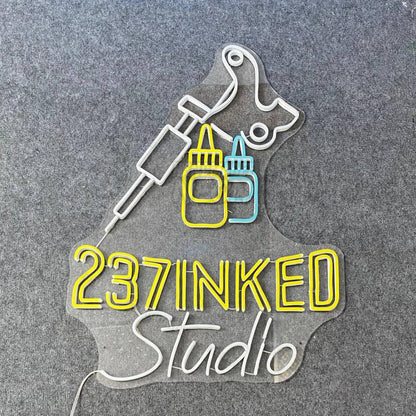 Tattoo Studio Led Neon Sign Tattoo Salon Led Decor | Shineneon