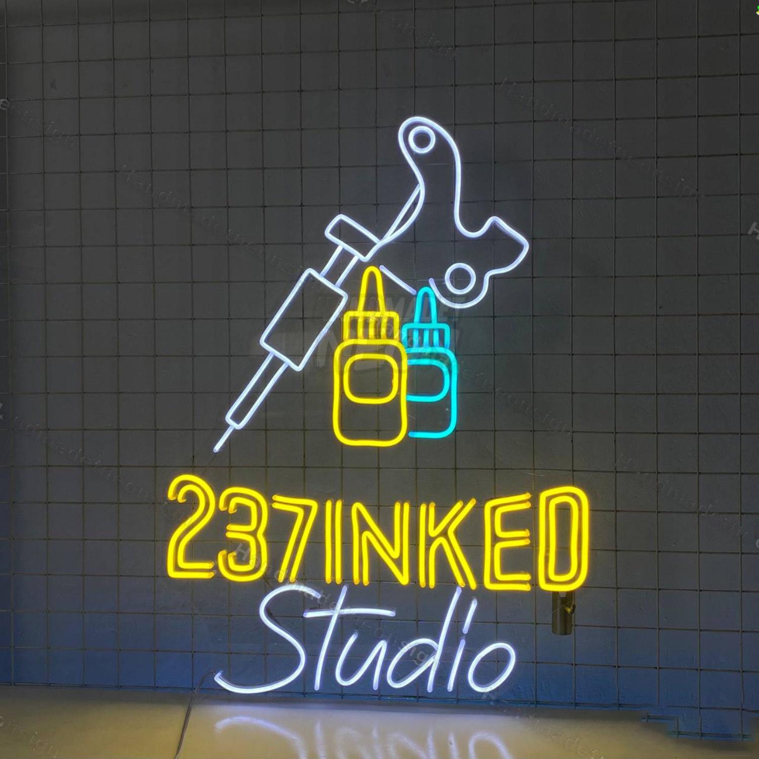 Tattoo Studio Led Neon Sign Tattoo Salon Led Decor | Shineneon