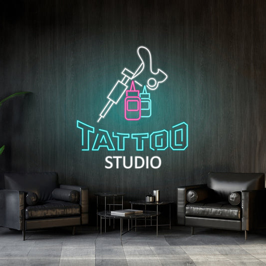 Tattoo Studio Led Sign