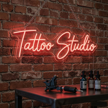 Tattoo Studio Wall Decor LED Neon Sign - 01 Original Product Image