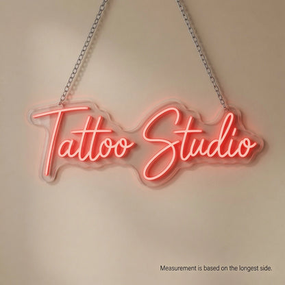 Tattoo Studio Wall Decor LED Neon Sign - 04 Size Image