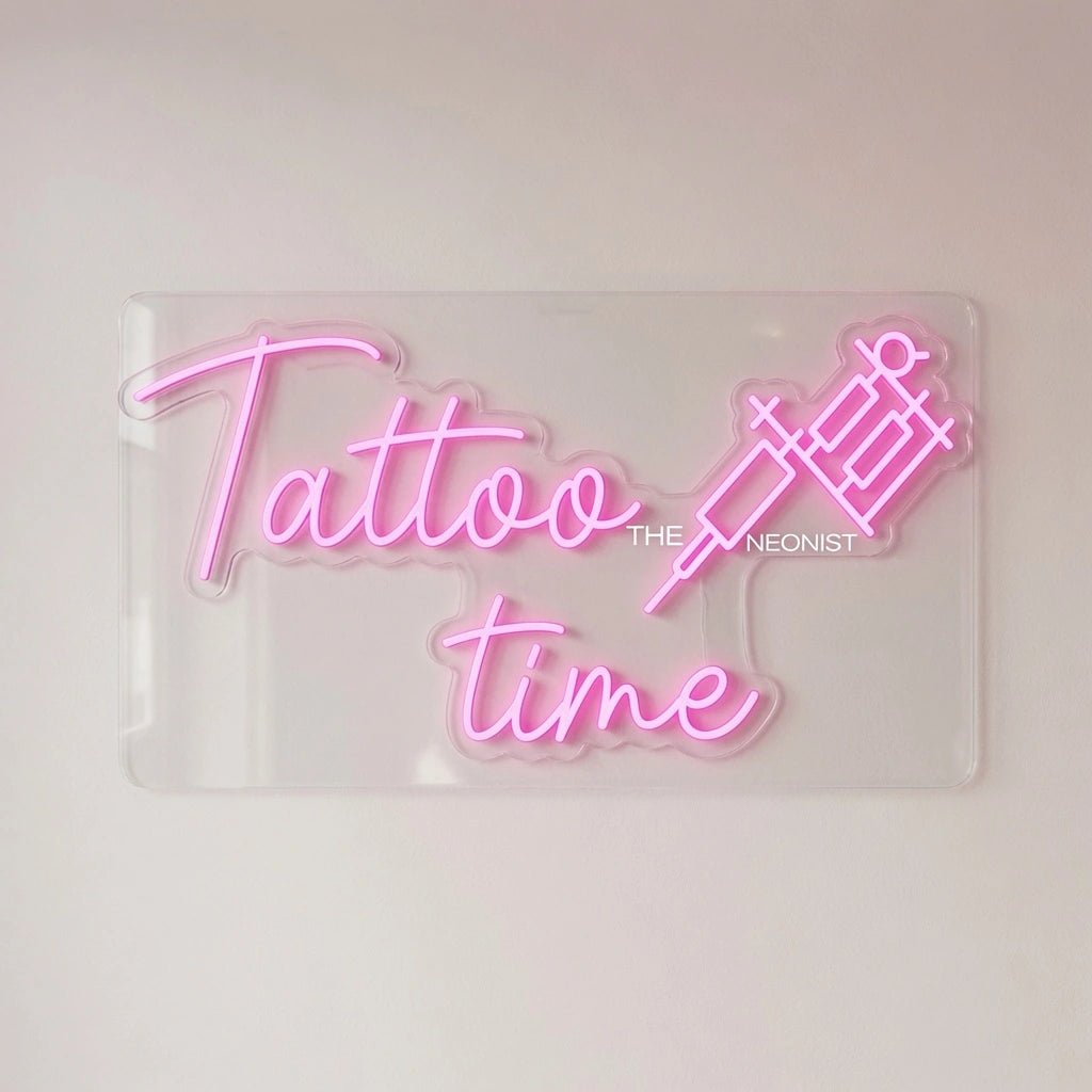 Tattoo Time Wall Decor LED Neon Sign - Shineneon