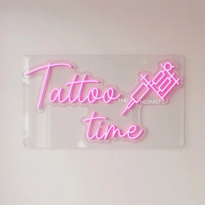 Tattoo Time Wall Decor LED Neon Sign - Shineneon