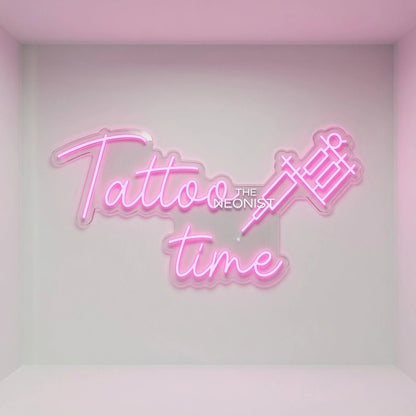 Tattoo Time Wall Decor LED Neon Sign - Shineneon