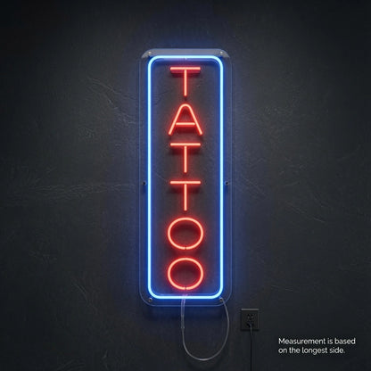 Tattoo Wall Decor LED Neon Sign - 04 Size Image