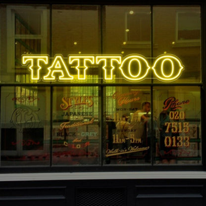 Tattoos Led Neon Sign For Wall For Tattoo Studios | Shineneon