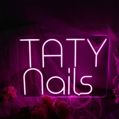 Taty Nails Led Neon Sign | Shineneon