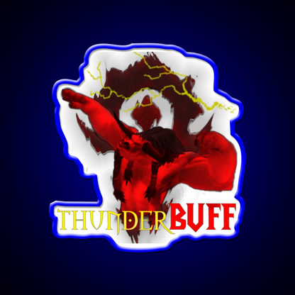 Tauren Thunderbuff Gym Fitness Led Neon Sign Rgb Color