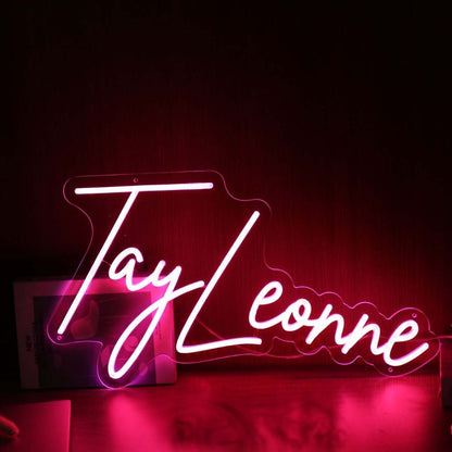 Tay Leonne Red Led Neon Sign - Shineneon