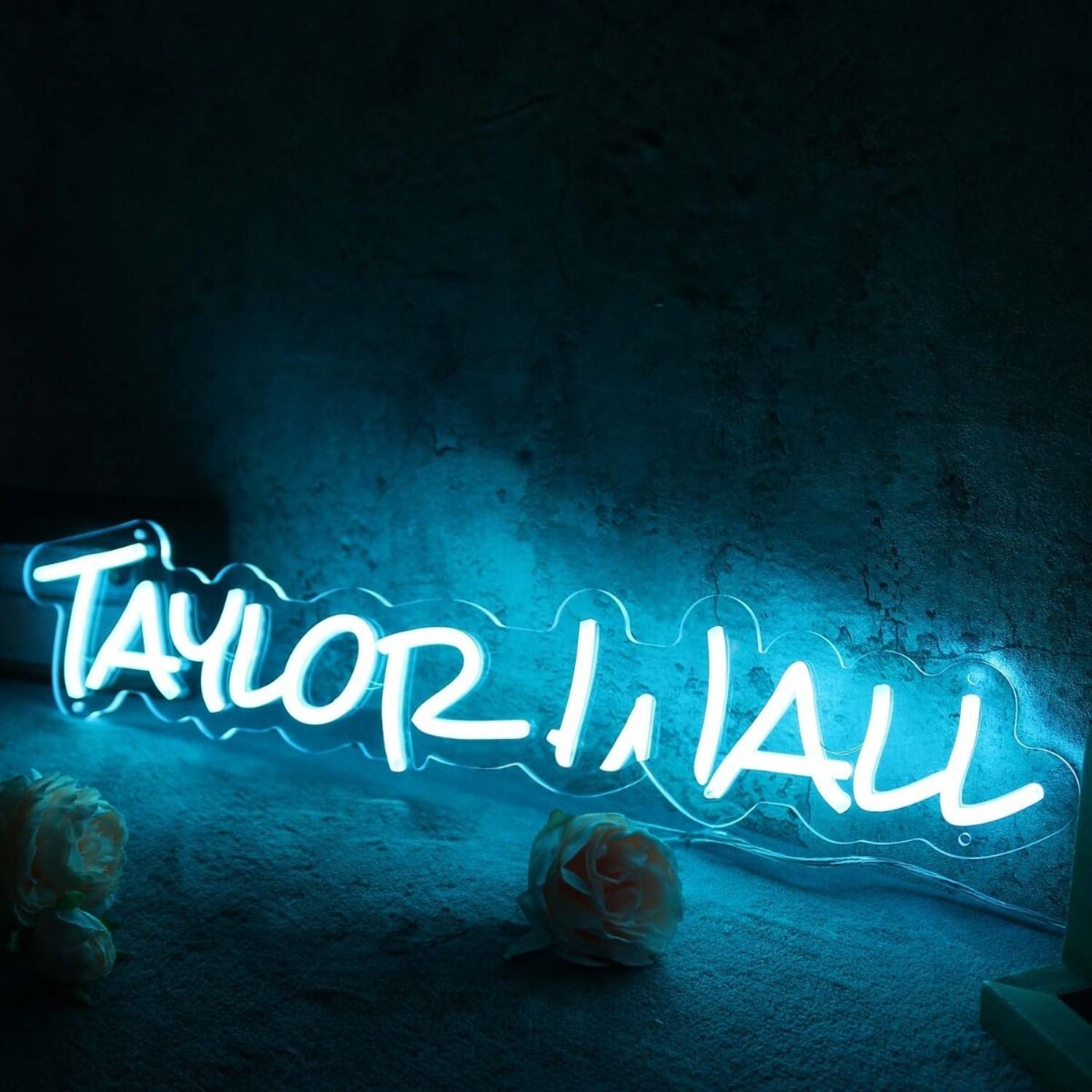 Taylor Wall Blue Led Neon Sign - Shineneon