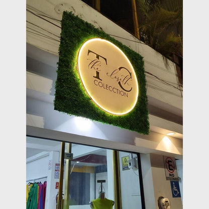 Tc Collection Acrylic Business Logo Sign - Shineneon