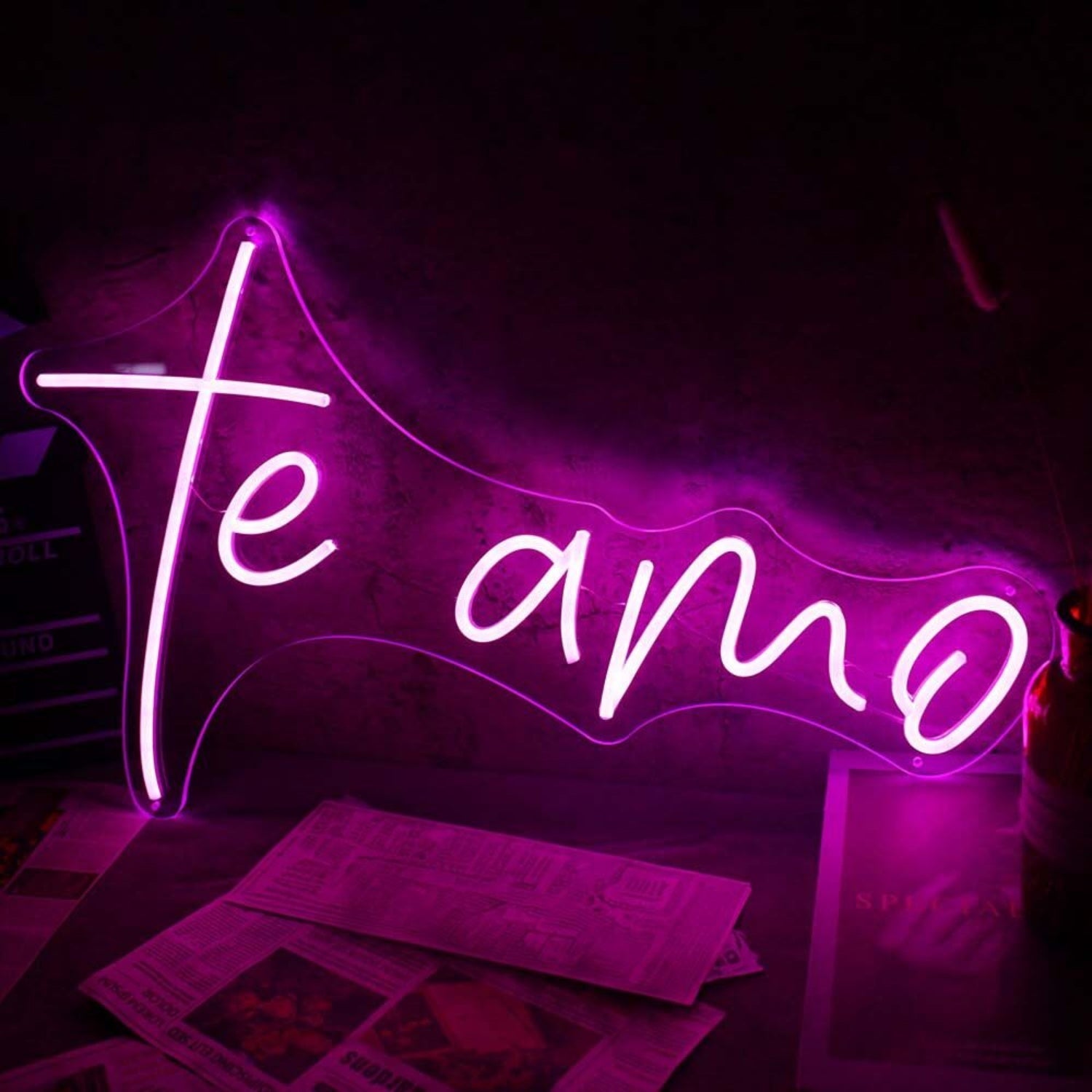 Te Amo Led Neon Sign - Shineneon