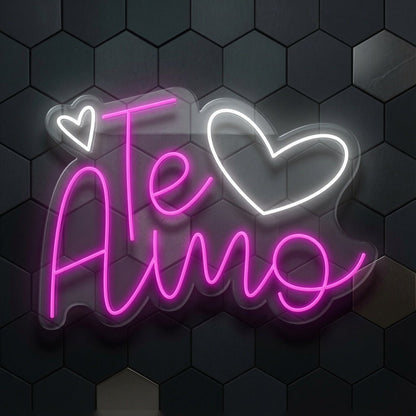 Te Amo LED Neon Sign Wall Neon Sign - Shineneon