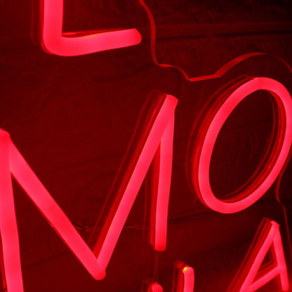 Te Amo Tequila Red Led Neon Sign For Fun And Social Spaces - Shineneon