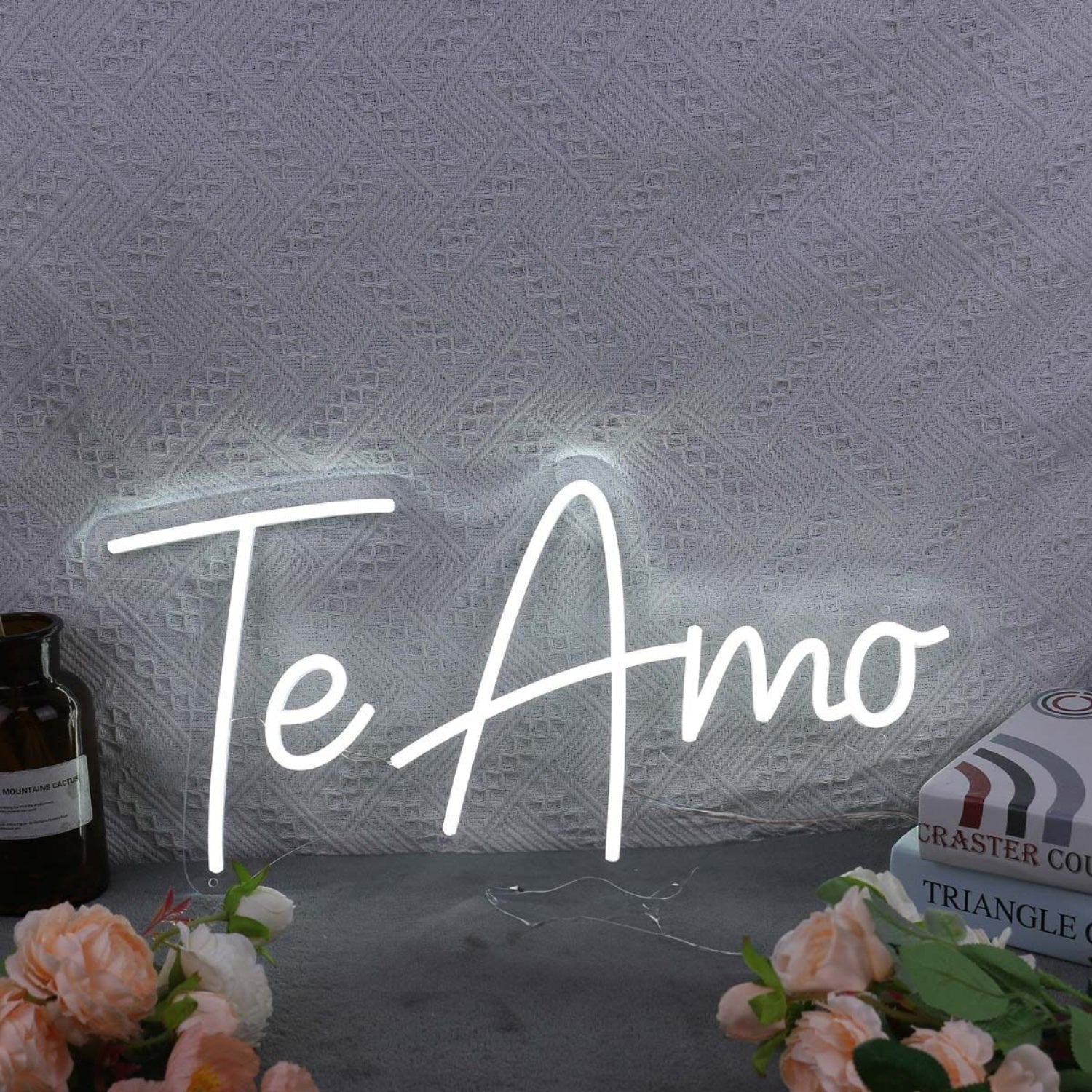 Te Amo White Led Neon Sign - Shineneon