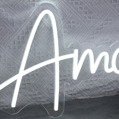Te Amo White Led Neon Sign - Shineneon