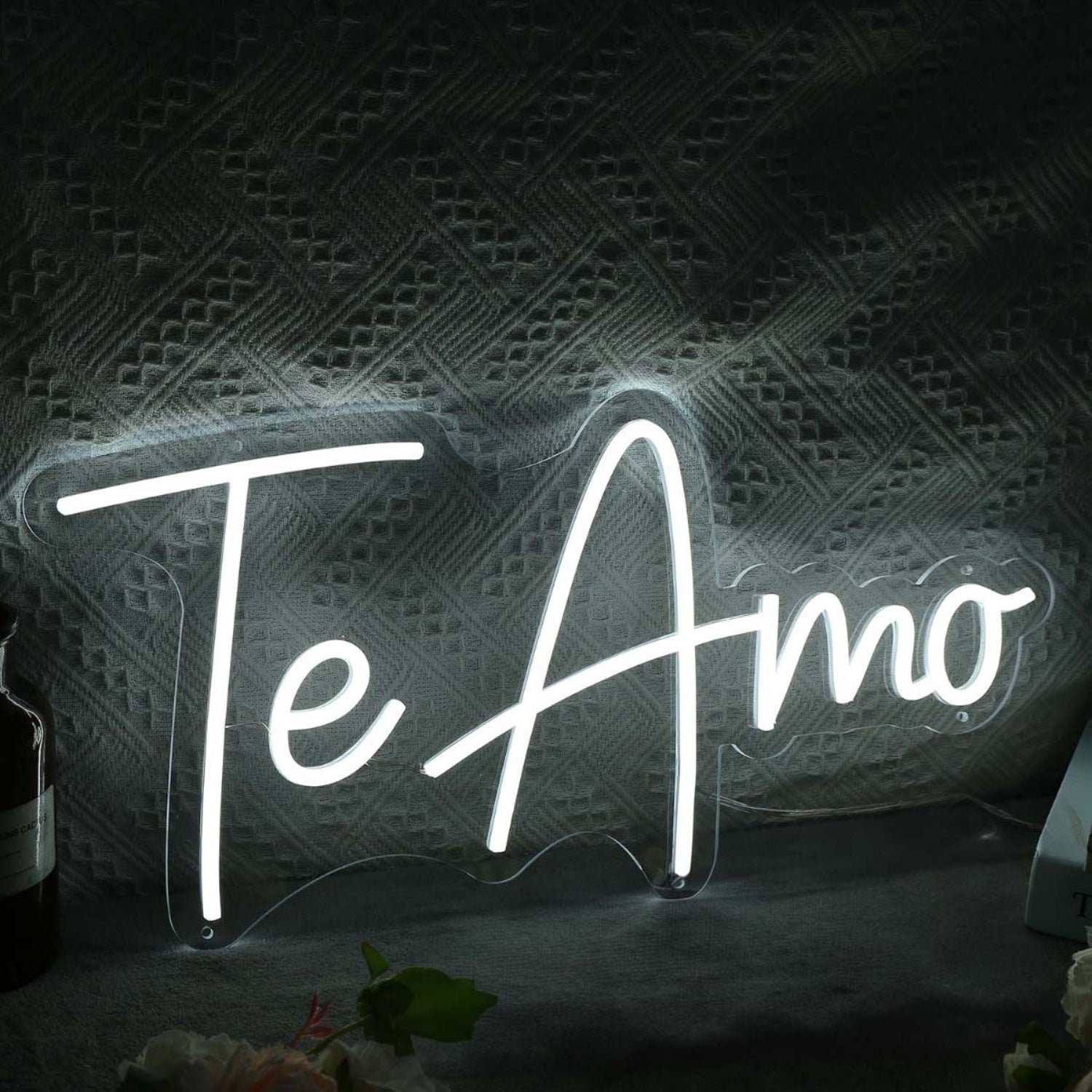 Te Amo White Led Neon Sign - Shineneon