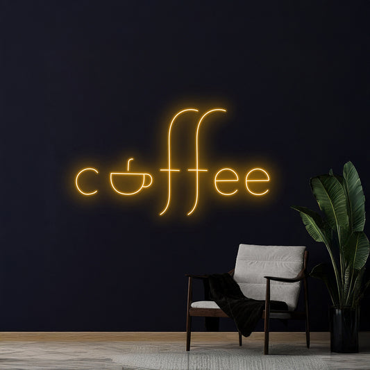 Tea Cup Led Light Drink Shop Led Sign