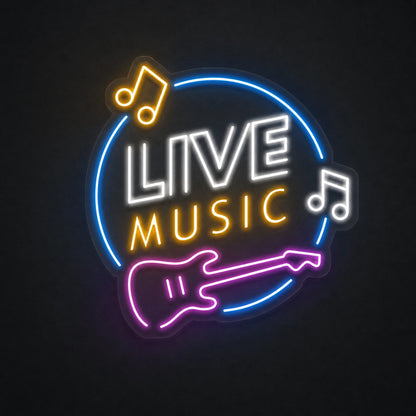 Tea Music Fake Eat One Est LED Neon Sign Garage Man Cave Neon Sign main product image