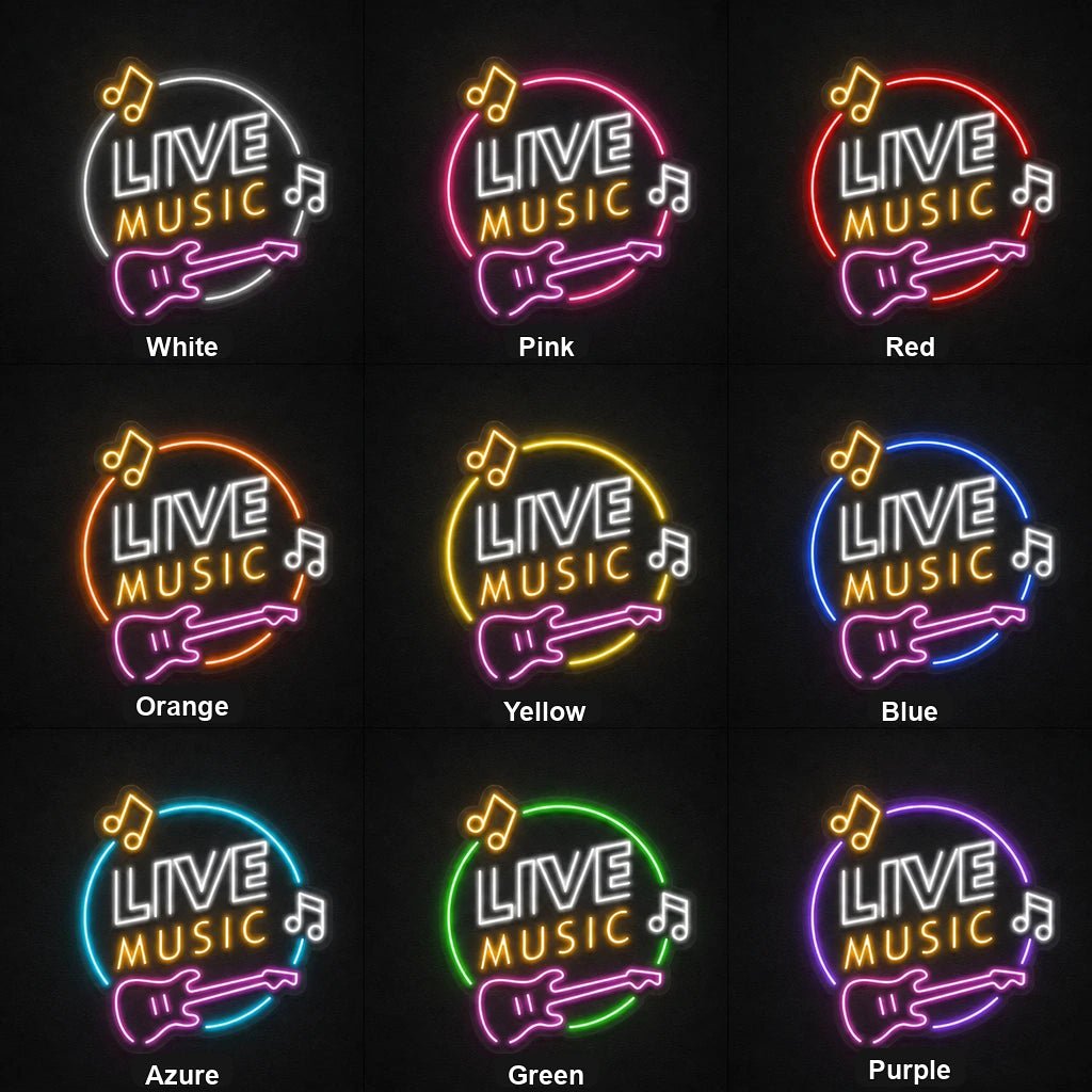 Tea Music Fake Eat One Est LED Neon Sign Garage Man Cave Neon Sign - Shineneon