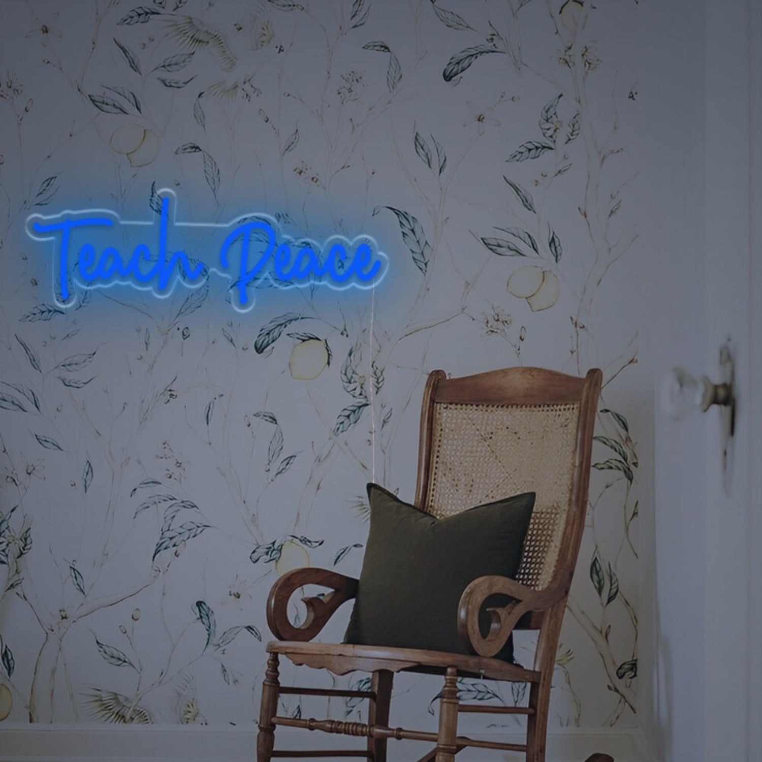 Teach Peace Led Neon Sign For Home Decor | Shineneon