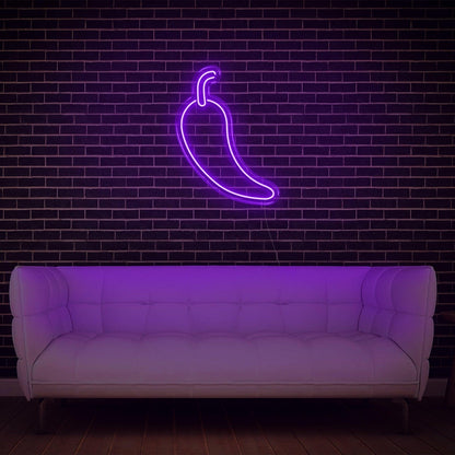Teal Chili Led Neon Sign For Modern Home And Restaurant Wall Decor | Shineneon