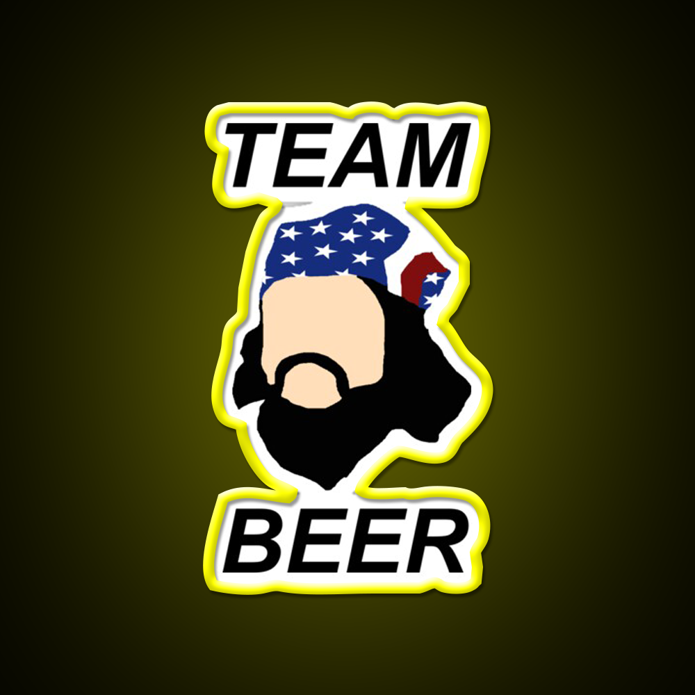 Team Beer Bar Decor Led Neon Sign Rgb Color - LED neon sign view 7