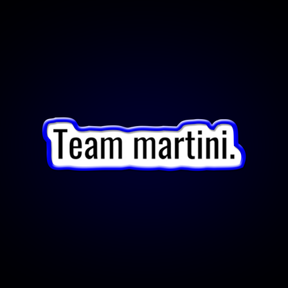 Team Martini Cocktail Bar Decor Led Neon Sign Rgb Color - LED neon sign view 5