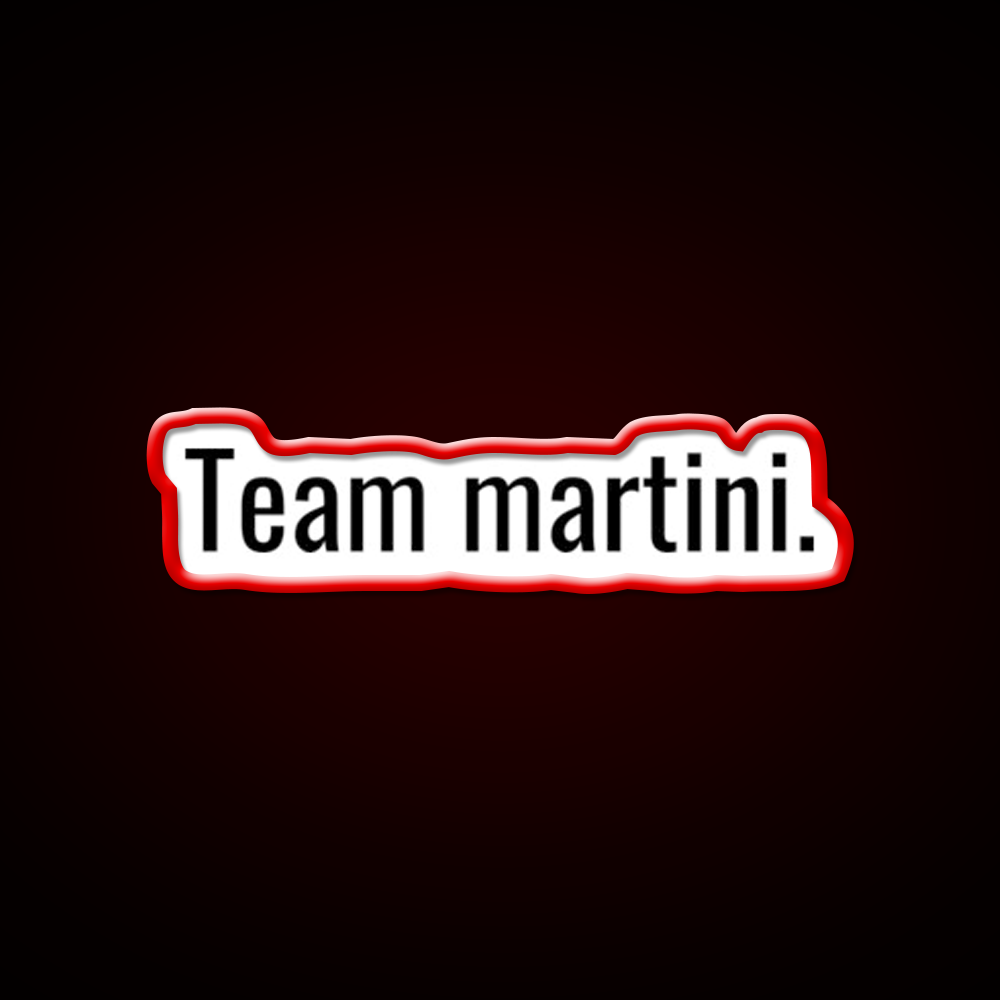 Team Martini Cocktail Bar Decor Led Neon Sign Rgb Color - LED neon sign view 10
