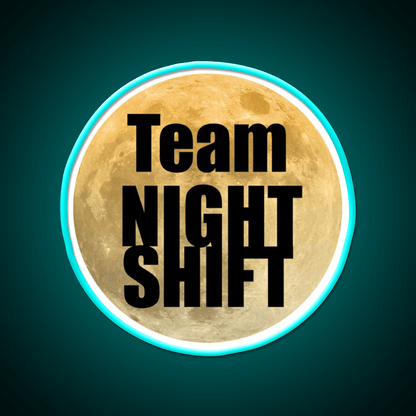 Team Night Shift Welcome Led Neon Sign Open Sign Rgb Color - Shineneon