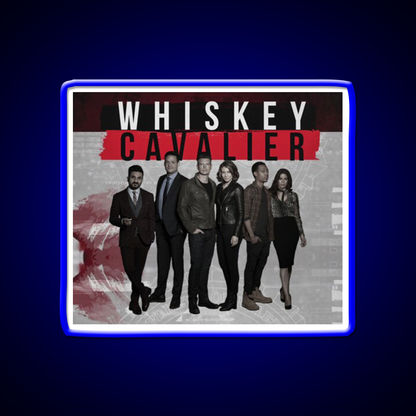 Team Whiskey Drink Bar Led Neon Sign Wall Art Rgb Color