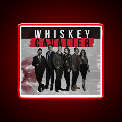 Team Whiskey Drink Bar Led Neon Sign Wall Art Rgb Color