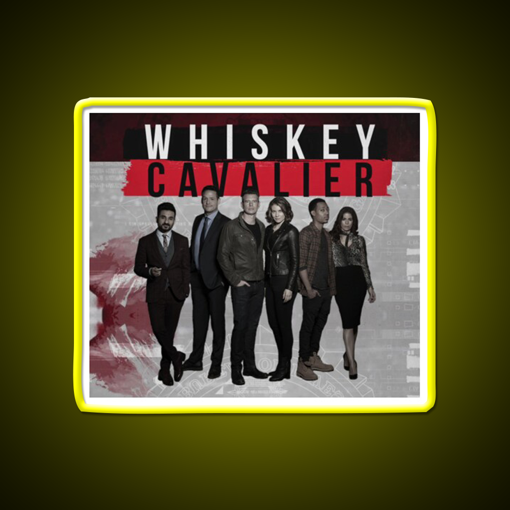 Team Whiskey Drink Bar Led Neon Sign Wall Art Rgb Color